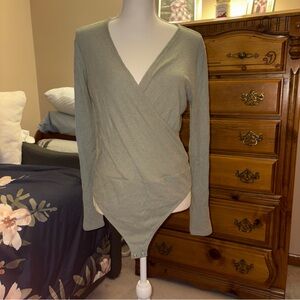 Express Ribbed Bodysuit